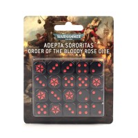 Set di dadi dell'Ordine della Rosa Insanguinata dell'Adepta Sororitas