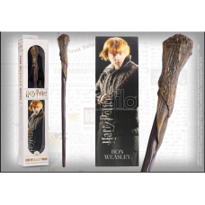 Harry Potter Bacchetta Magica Pvc Ron Weasley 30cm Segnalibro Noble