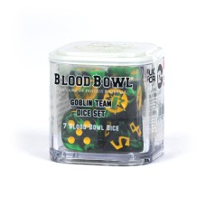 Set di dadi dei team Goblin di Blood Bowl