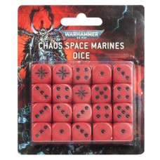 Set di dadi degli Space Marines del Caos OLD