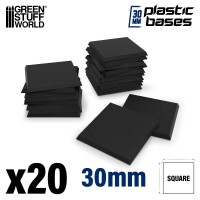 Basette in plastica - Quadrate 30 mm