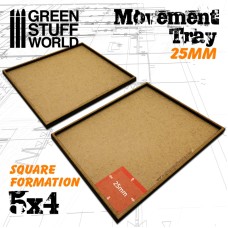 MDF Movement Trays 25mm 5x4