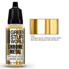 Chrome Paint - ANTIQUE GOLD 17ml