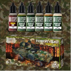 Paint Set - Forest Camo