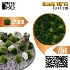 Ciuffi d'Erba - Tuft 12 mm - Verde Scuro