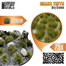 Ciuffi d'Erba - Tuft 12 mm - Verde Secco