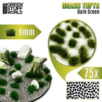 Ciuffi d'Erba - Tuft 6 mm - Verde Scuro