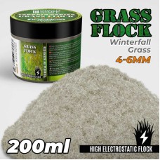 Static Grass Flock 4-6mm - WINTERFALL GRASS - 200 ml