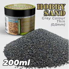 Thin Hobby Sand - Dark Grey 200ml