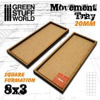 MDF Movement Trays 20mm 5x2