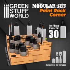 Modular Paint Rack - STRAIGHT CORNER