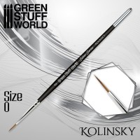 SILVER SERIES Kolinsky Brush - Size 0