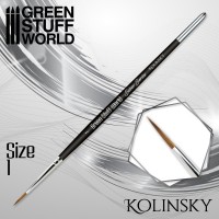 SILVER SERIES Kolinsky Brush - Size 1