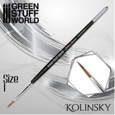 SILVER SERIES Kolinsky Brush - Size 1