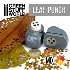 Miniature Leaf Punch GREY