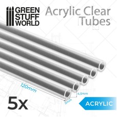 Acrylic Clear Tubes 5 mm