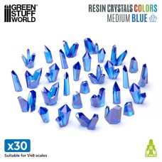Cristalli in Resina BLU - Medi