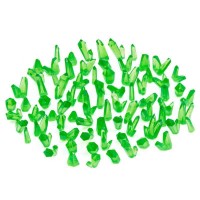 Cristalli in Resina VERDE - Piccoli