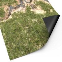 Tappetino neoprene 44x60" Duskriver Meadows con linee di schieramento