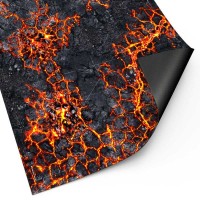 Tappetino neoprene 44x60" Flamecoil Path con linee di schieramento