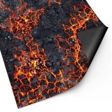 Tappetino neoprene 44x60" Flamecoil Path con linee di schieramento