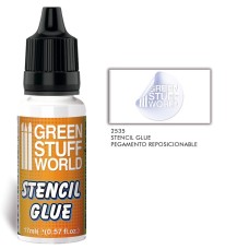 Repositionable Stencil Glue