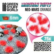 Martian Fluor Tufts - NEO-MARS ORANGE