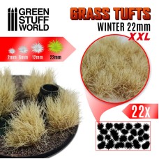 Grass TUFTS XXL - 22mm self-adhesive - WINTER