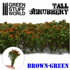 Tall Shrubbery - Brown Green