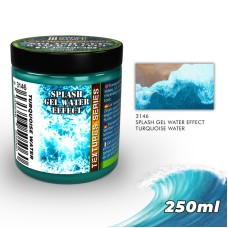 Water effect Gel - Turquoise 250ml