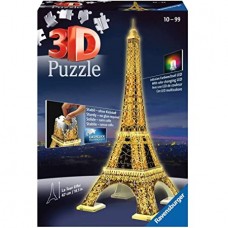 3d Puzzle La Tour Eiffel Night