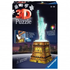 3d Puzzle Statue of Liberty  Night