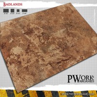 Badlands - Tappeto per Wargames  4X4 Neoprene