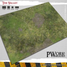 The Valley - Tappeto per Wargames 44x30  Neoprene