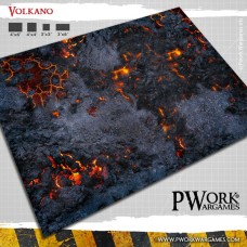 Volkano - Tappeto per Wargames 44x60  Neoprene