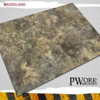 Wasteland - Tappeto per Wargames 44x30  Neoprene